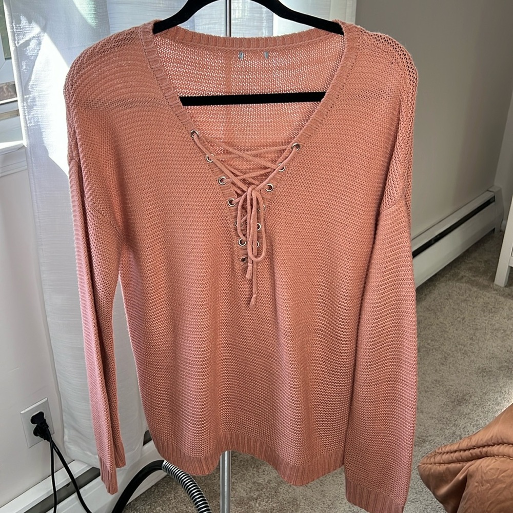 Knit sweater
